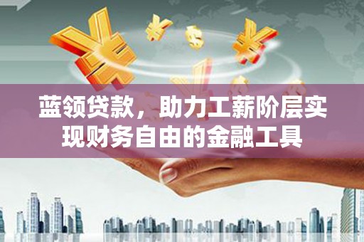类乌齐蓝领贷款，助力工薪阶层实现财务自由的金融工具