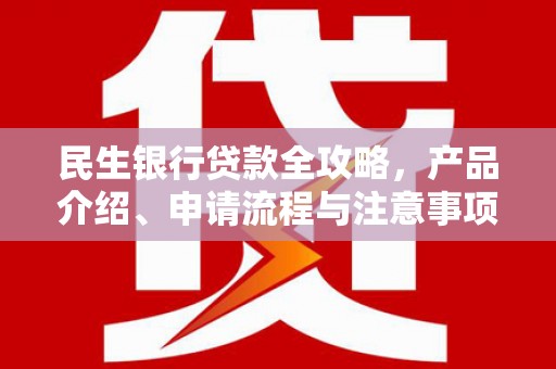 类乌齐民生银行贷款全攻略，产品介绍、申请流程与注意事项